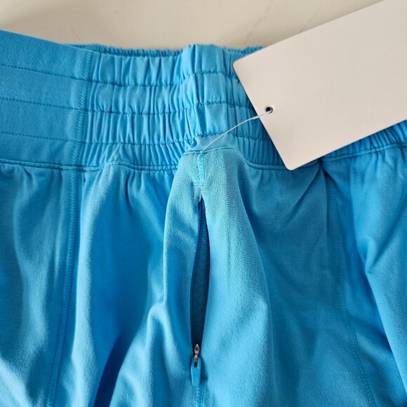 NWT LULULEMON KYBL Blue Hotty Hot High Rise Short 4" Lined Size 4 - Picture 7 of 9